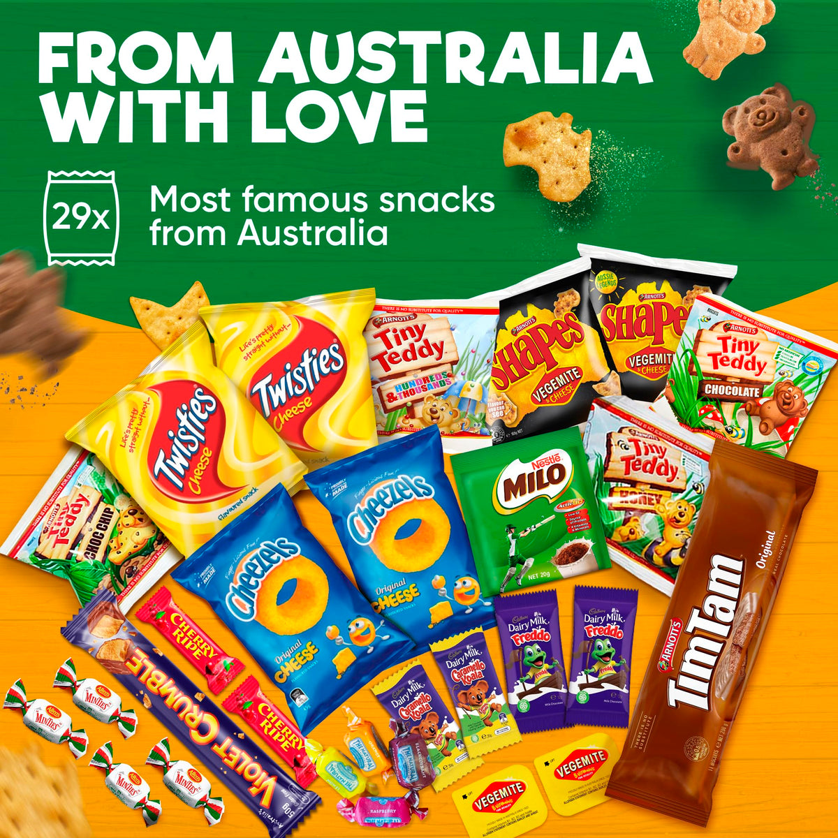 Treats from Home small snack collection ideal for on-the-go snacking