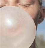 Tree Hugger Bubble Gum Fantastic Fruit pieces in bright tones; dairy-free and non-GMO delight.