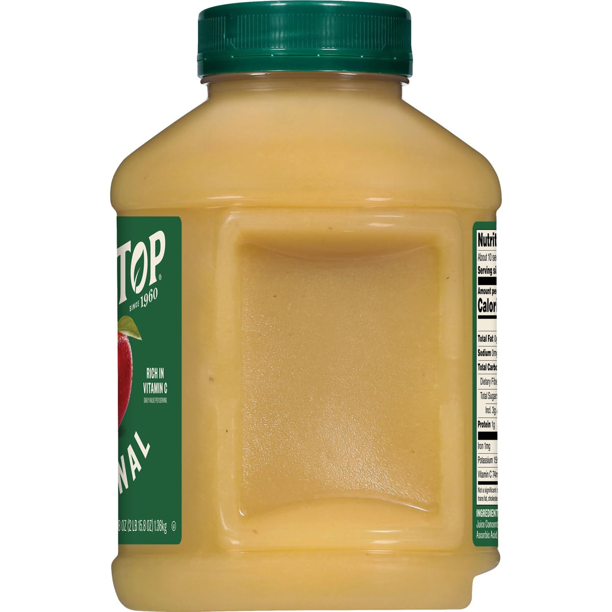 Tree Top spoonful closeup shows naturally creamy texture.