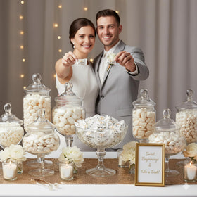 Tree Treasures white butter mints, smooth and creamy texture ideal for receptions