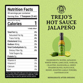 Trejo's Jalapeño Hot Sauce pour adds quick flavor boost to bowls.