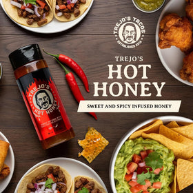 Trejo's Tacos Hot Honey grilled fish topping for bright heat