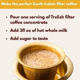 Trelish concentrate perfect for hot or iced lattes and espresso-style drinks.