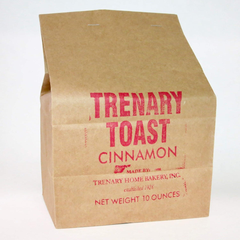 Trenary Toast Classic Cinnamon Toast pack; quick breakfast option.