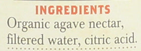 Tres Agaves Organic Agave Nectar sweetening an espresso martini.