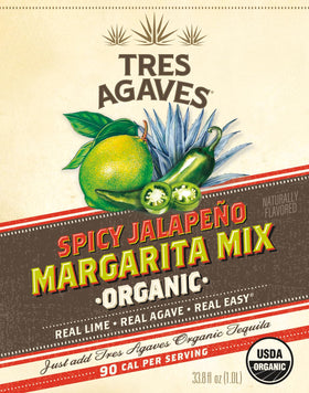 Margarita with Tres Agaves mixer for a restaurant-quality home cocktail