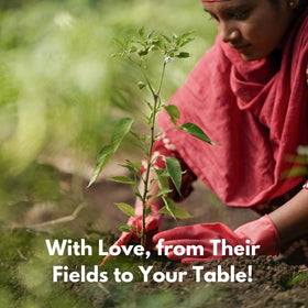 Tribal Trail fennel seeds organic recyclable-bag underlines eco-friendly packaging.