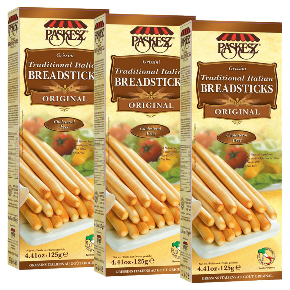 Tribello Grissini Original pack of crispy Italian breadsticks for dipping