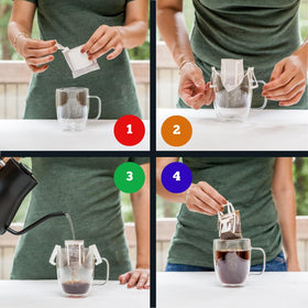 TRIBO Guatemala Antigua medium roast packet with balanced flavor for office or travel.