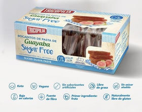 Tricopilia Guava Paste served as a gourmet snack on a tasting board