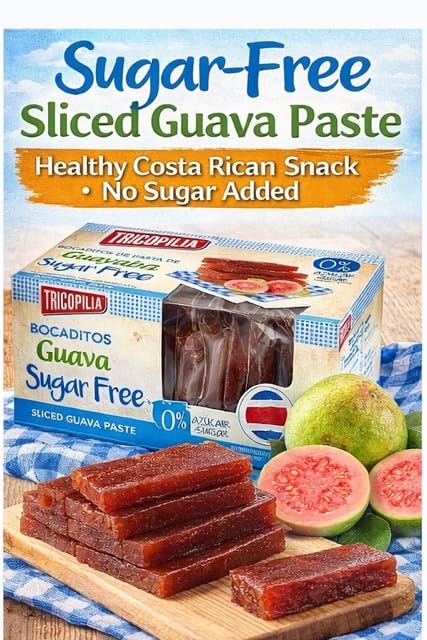 Tricopilia Guava Paste packaging with pre-sliced portions for easy serving