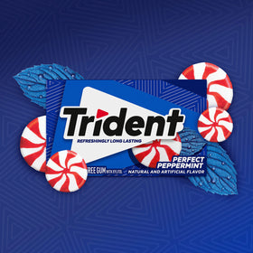 ADA Accepted Trident gum logo indicating trusted dental association approval