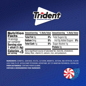 Fresh breath cue from Trident peppermint gum for social situations