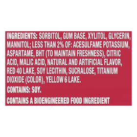 Trident Island Berry Lime sugar-free gum for desk keeps breath fresh during work.