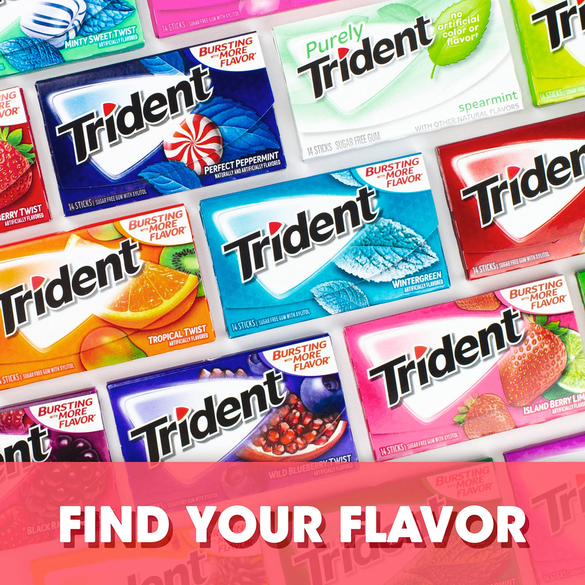 Trident Island Berry Lime sugar-free gum party favors keeps guests refreshed.