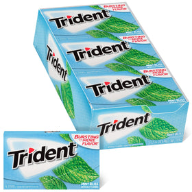 Trident Mint Bliss front-pack view for quick freshness on the go