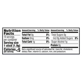 Trident Perfect Peppermint gum foil-wrapped sticks preserve freshness for minty bursts