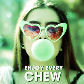 Trident Spearmint gum after eating use for a cleaner mouth feel