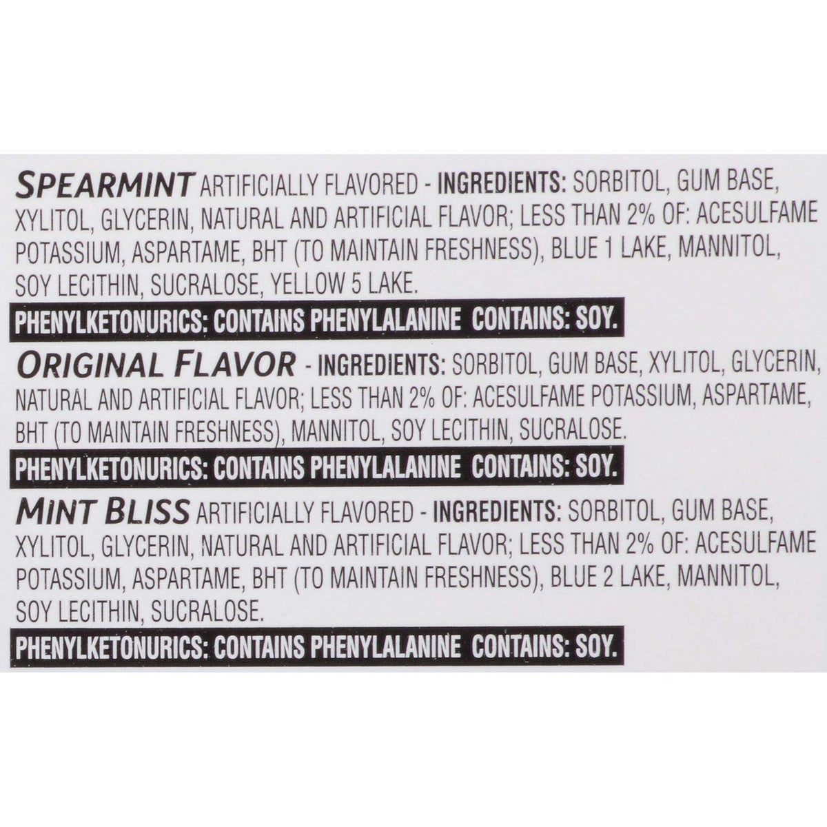 Trident sugar-free gum pack on desk for quick, convenient refreshes.