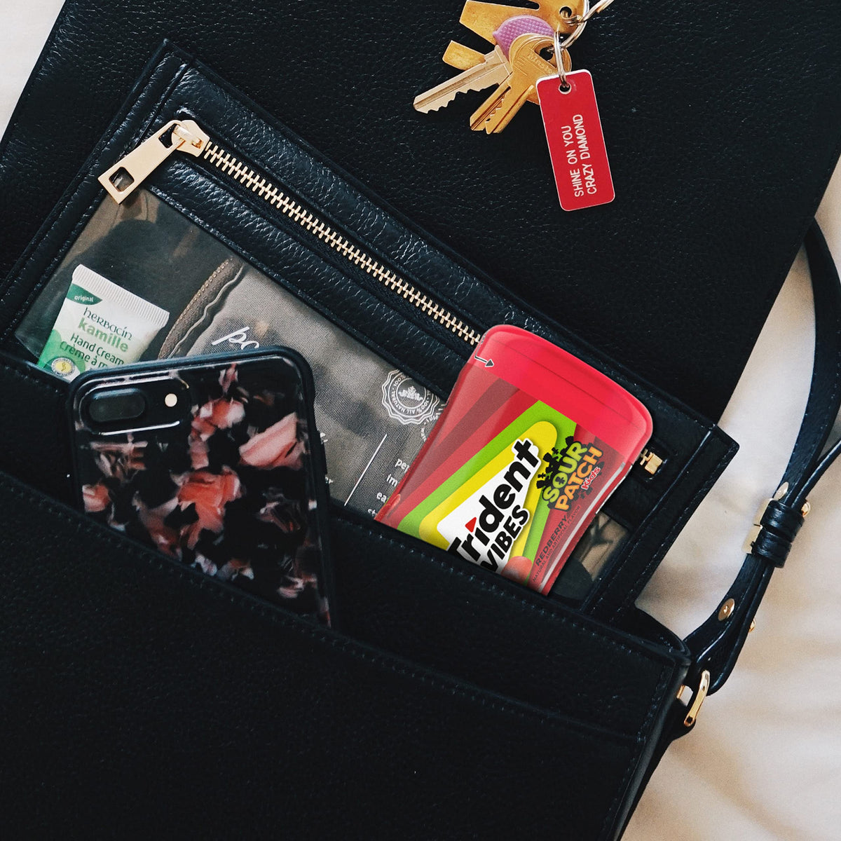 Trident Vibes Sour Patch Kids Redberry branding and packaging identity.
