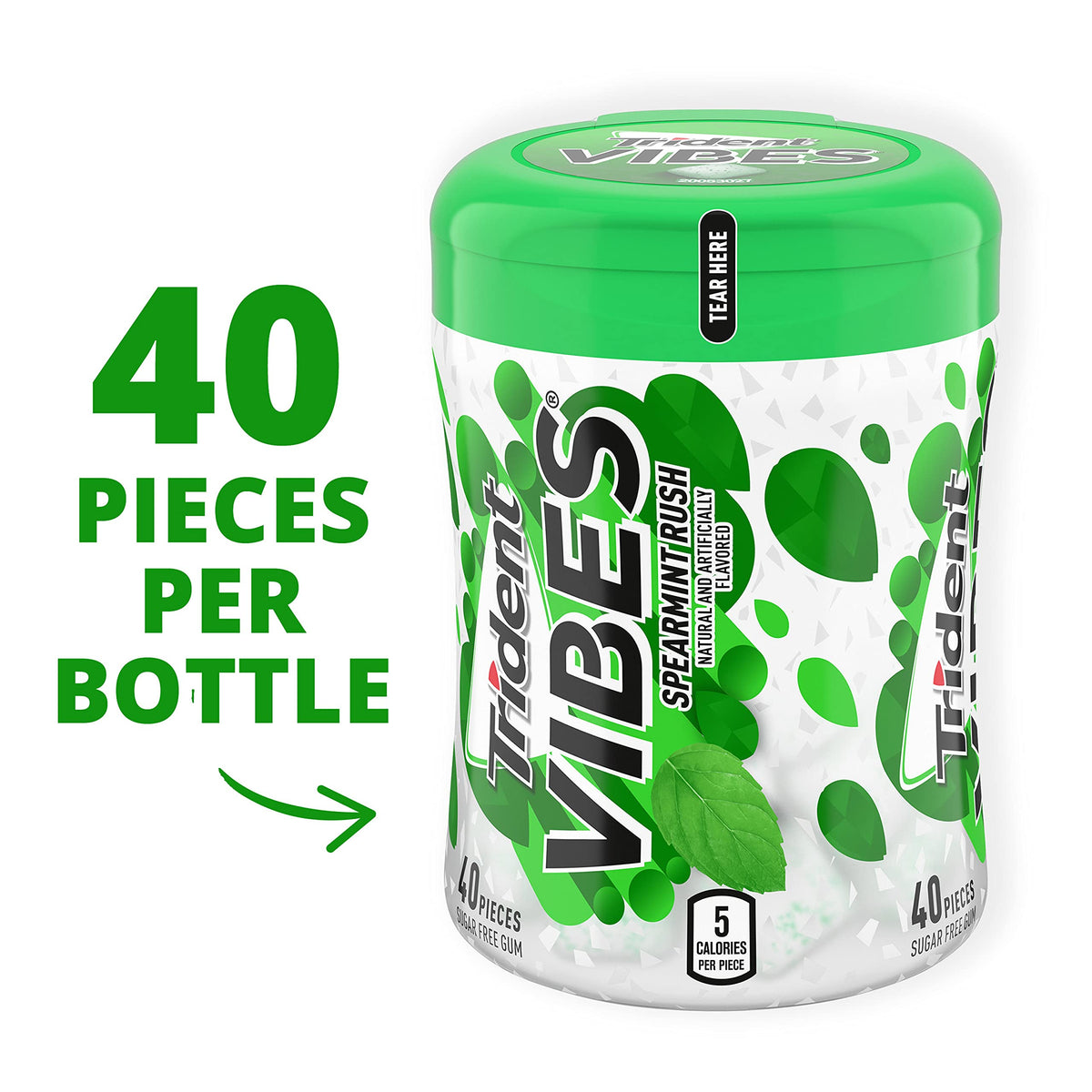 Trident Vibes Spearmint Rush multi-bottle pack ready for sharing freshness