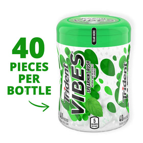 Trident Vibes Spearmint Rush multi-bottle pack ready for sharing freshness