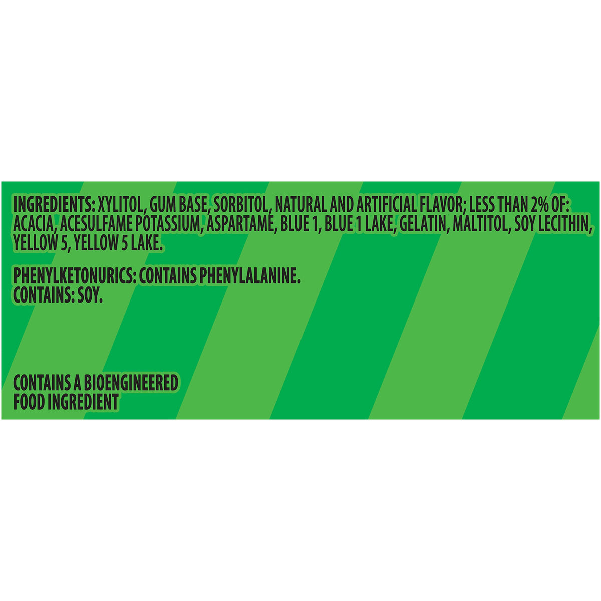 Trident Vibes Spearmint Rush travel pack ready in bag