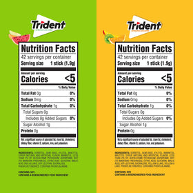 Trident Watermelon Twist bulk pack on shelf for shareable freshness