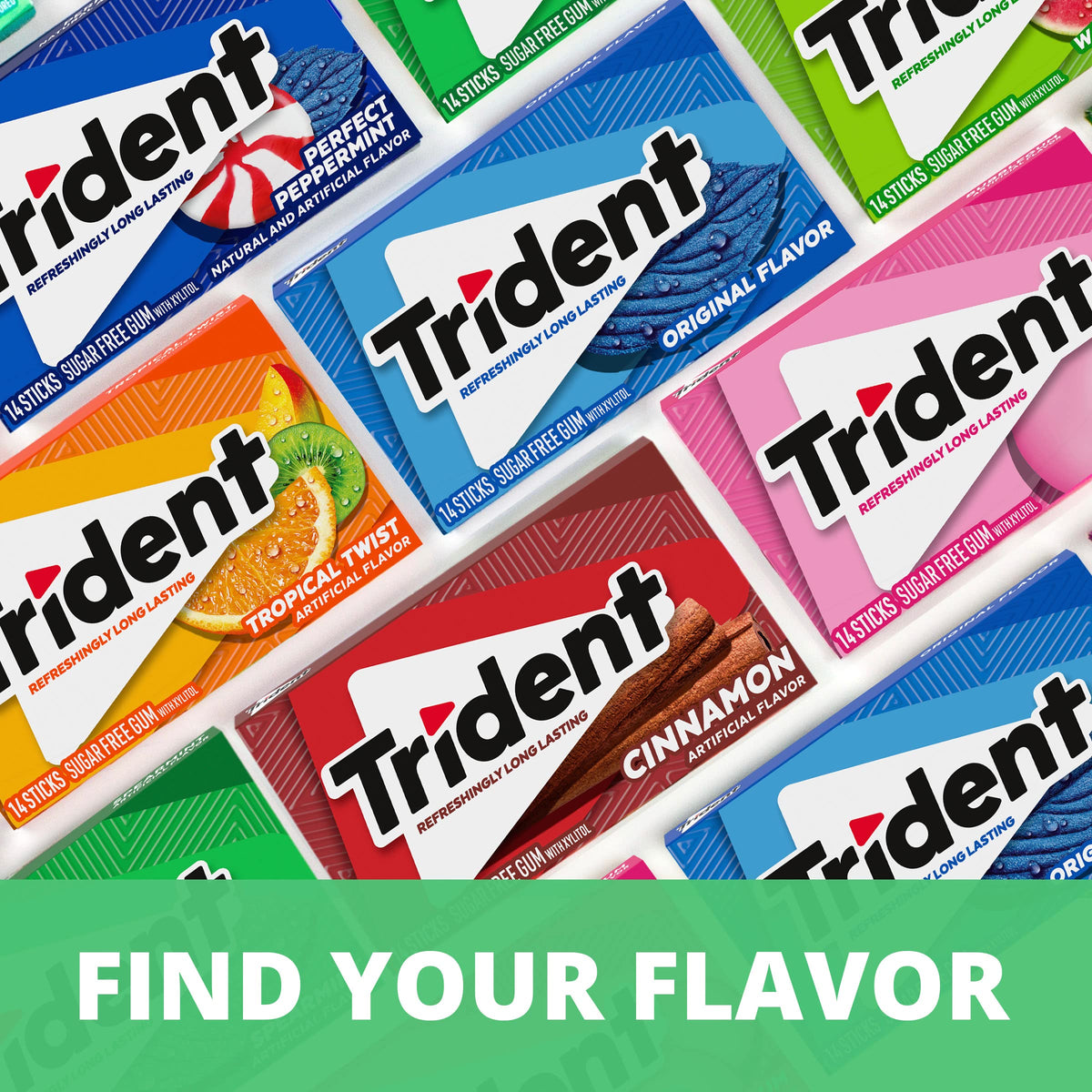 Trident Watermelon Twist gum individually wrapped sticks preserve flavor
