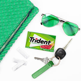 Trident Watermelon Twist gum pocket pack for daily refresh