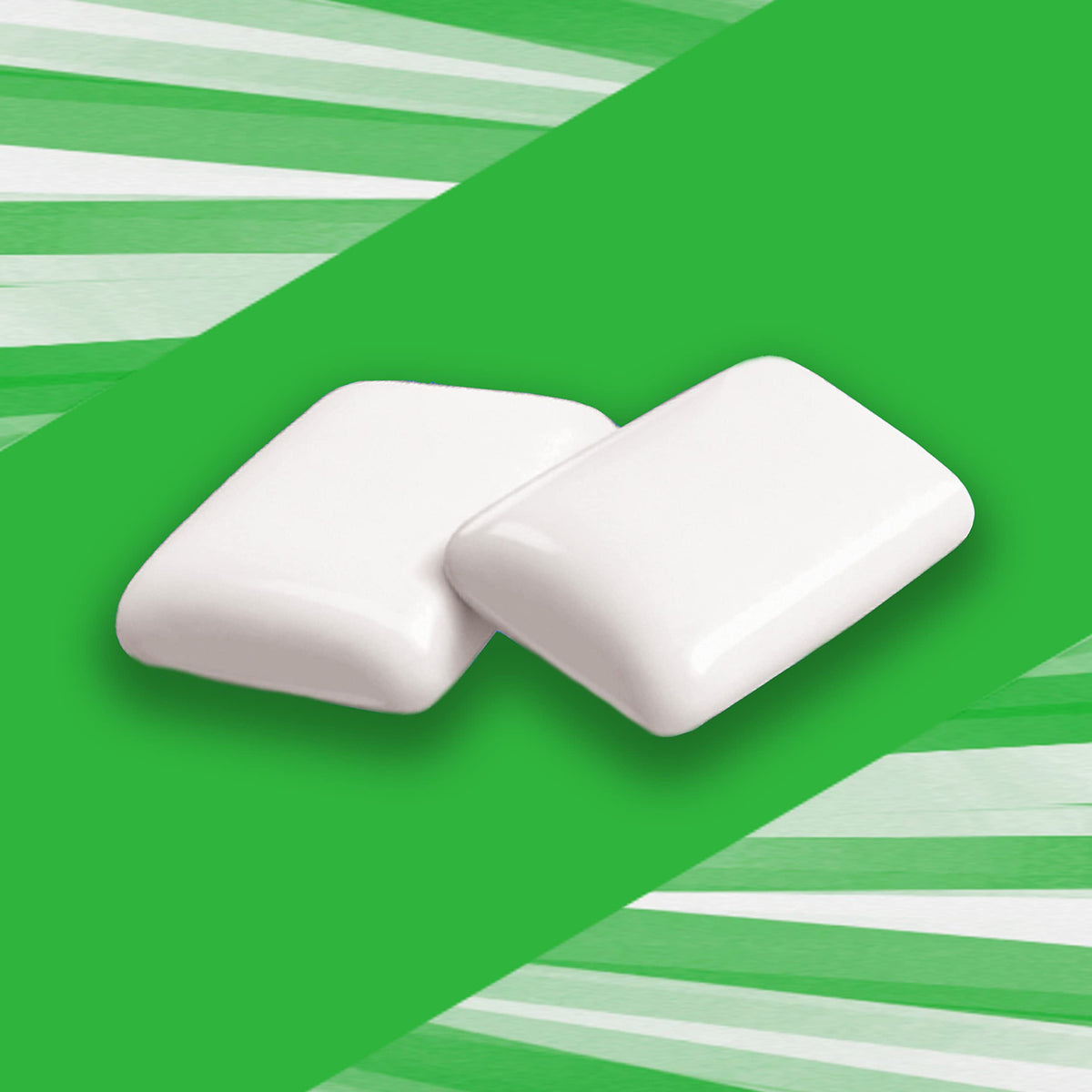 Trident White Spearmint packaging open highlighting sugar-free formula.