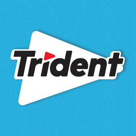 Trident Wintergreen gum on a desk drawer suggests easy daily refresh