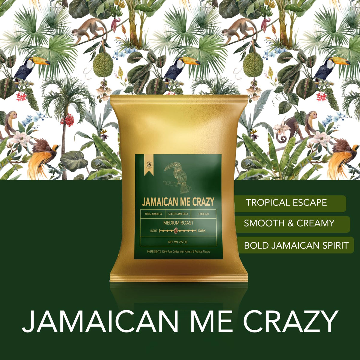 TRIONI Gourmet Coffee Sampler Colombian Supreme features bright acidity and nutty balance.