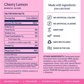 TRIP Cherry Lemon flavor emphasized by vibrant branding and award-worthy taste
