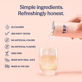 TRIP ingredients blend with ashwagandha and lions mane for mindful sipping.