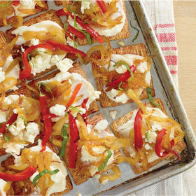 Triscuit Balsamic Vinegar & Basil on-the-go snack pack for travel.
