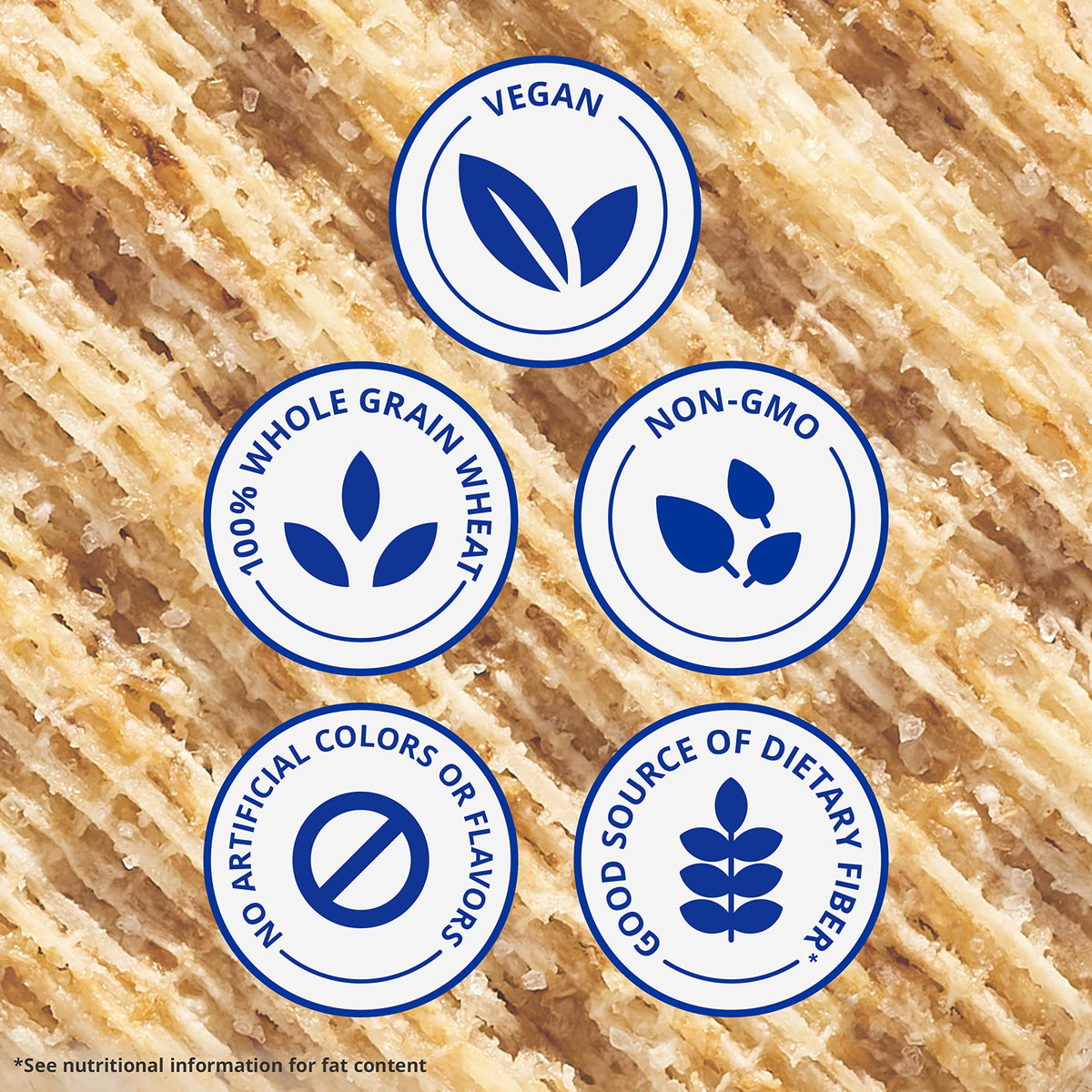Triscuit Hint of Sea Salt crackers with hummus for dipping