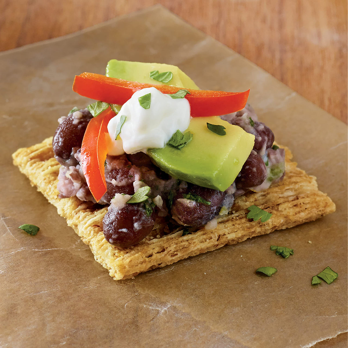 Triscuit Hint of Sea Salt snack suitable for lunchboxes and travel