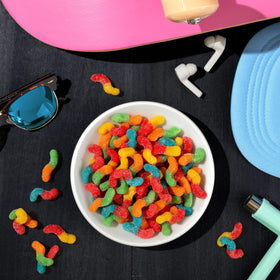 Trolli Mini Sour Brite Crawlers colorful candy collection sparks playful snacking moments