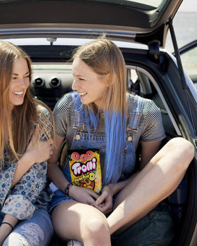 Trolli Peachie O's can top desserts for a peachy, tangy twist.
