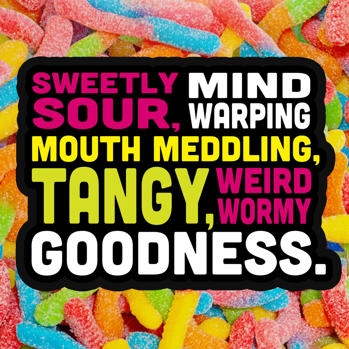 Trolli Sour Brite Crawlers offer fruity flavors like Cherry-Lemon and Orange-Lime.