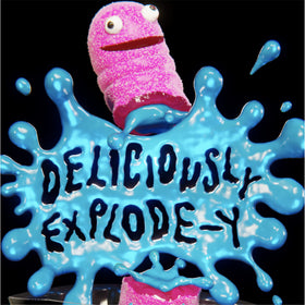 Trolli Sour Bursting Crawlers open-pack shows four flavors ideal for party snacking.