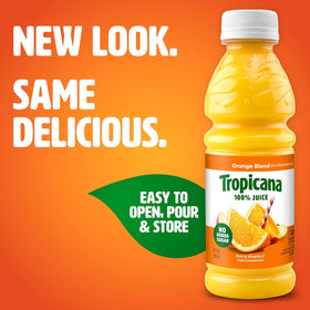 Tropicana Apple Juice 10oz bottle with convenient on-the-go packaging for lunch
