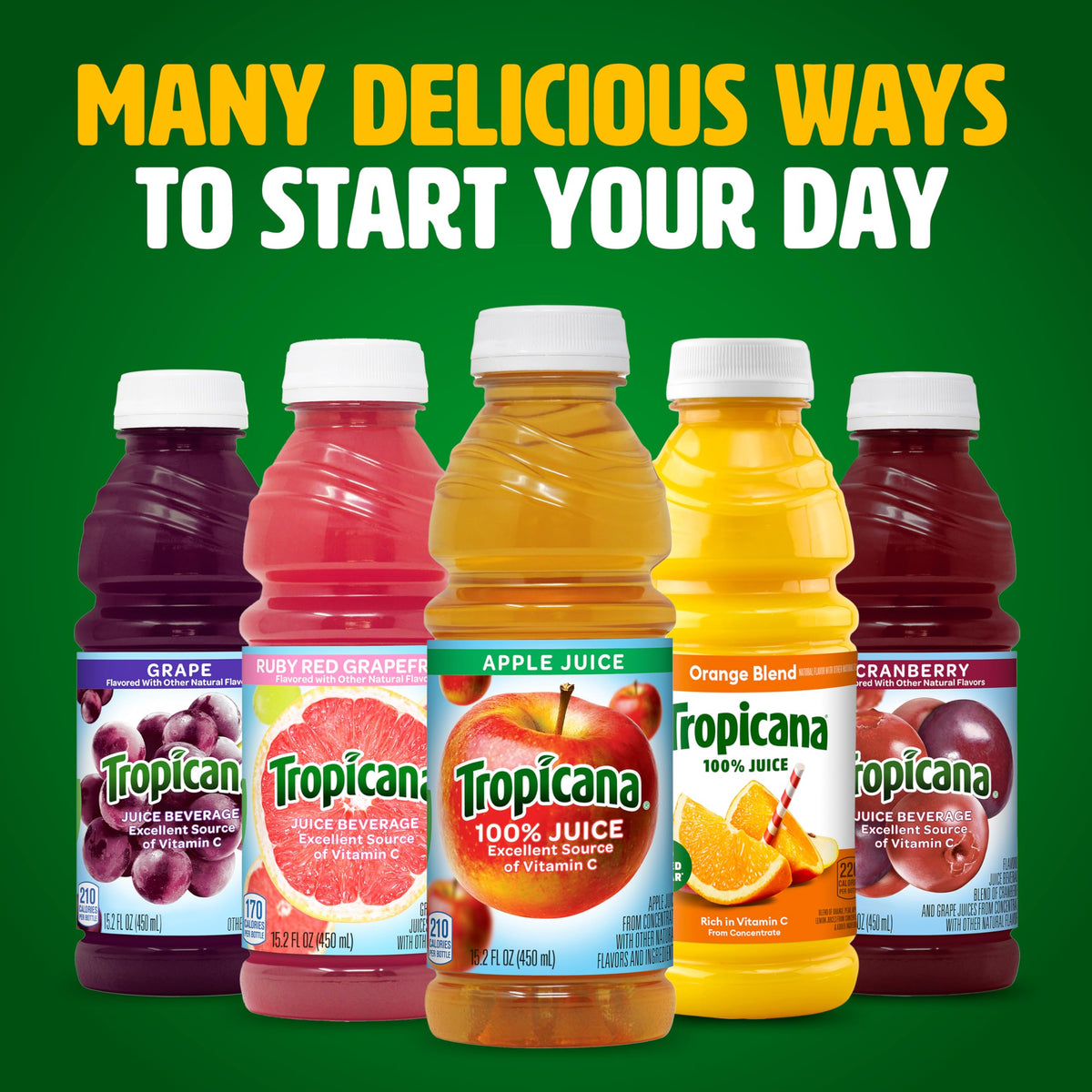 Tropicana juice on desk during work break