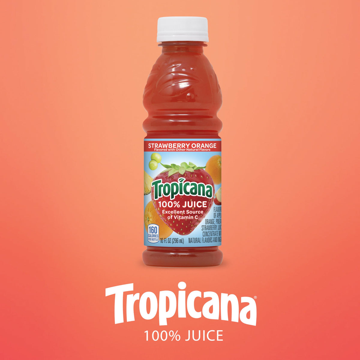 Bottle strawberry detail emphasizing fresh fruit notes.