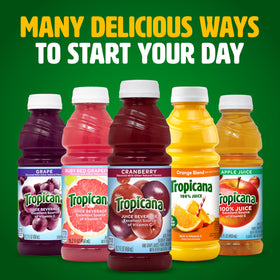 Tropicana Cranberry Juice Drink bottle shown chilled for a cold, ready-to-drink moment.