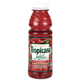 Tropicana Cranberry Juice Drink 12-pack pack-shot for family or on-the-go.