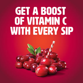 Tropicana Cranberry 10oz bottle with vibrant label detail.