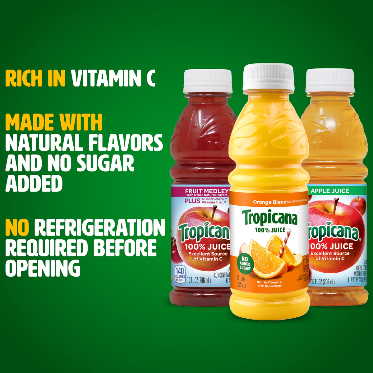 Tropicana juice pour into glass during breakfast