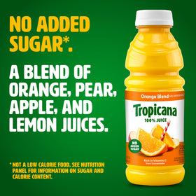 Tropicana single-serve bottles in a pack, ideal for lunchboxes.